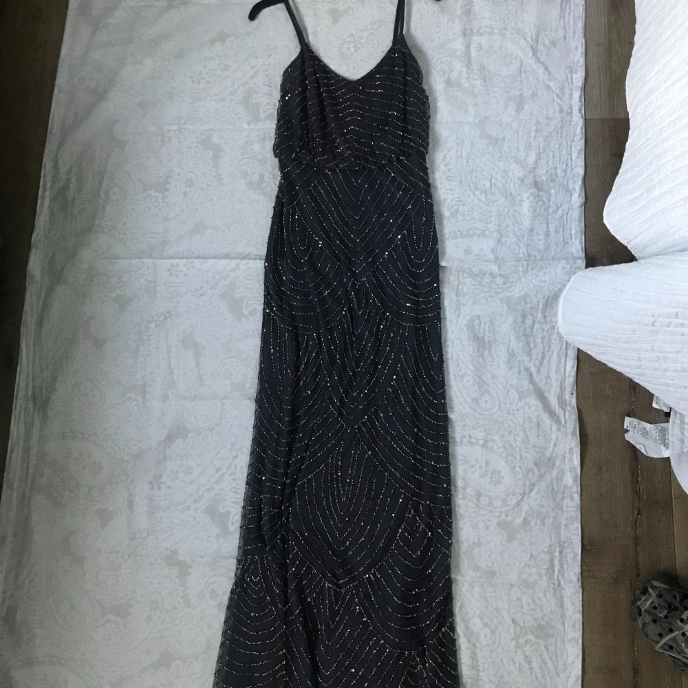 Adrianna Papell Beaded Maxi dress